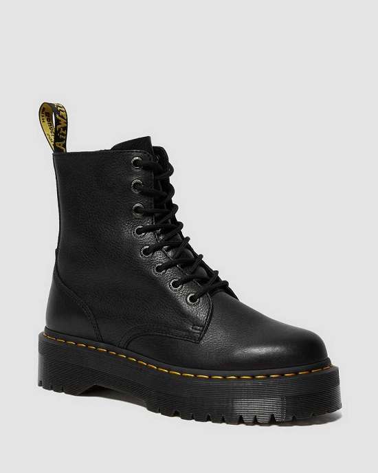 Botas Con Plataforma Dr. Martens Jadon Iii Pisa Hombre Negros MX-08437